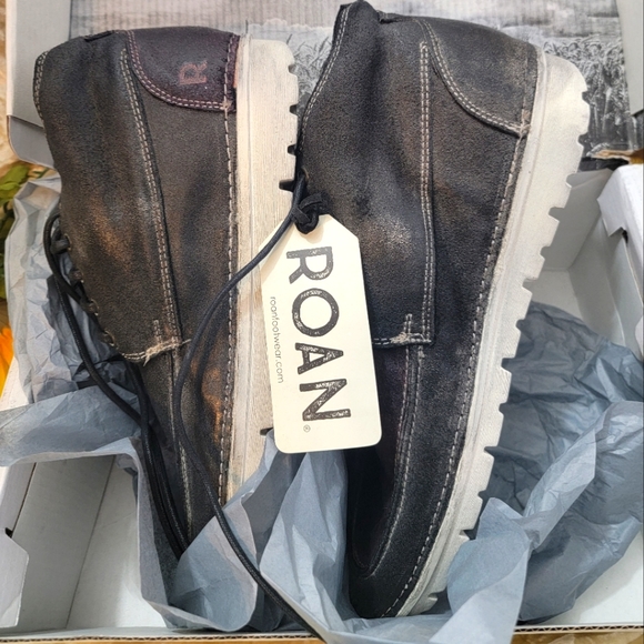 NIB ROAN by BEDSTU Tobias Fullgrain oiled, waxed handfinished suede leat… - Picture 5 of 12